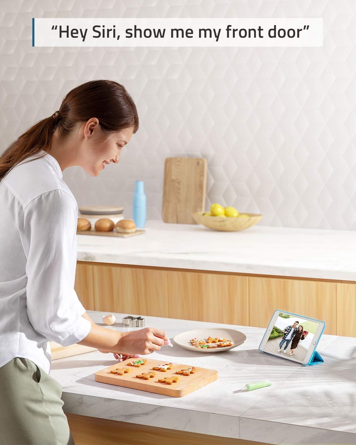 Wireless Add-on Security Camera, 2K Resolution, 365-Day Battery Life, IP67 Weatherproof, Night Vision Y8183
