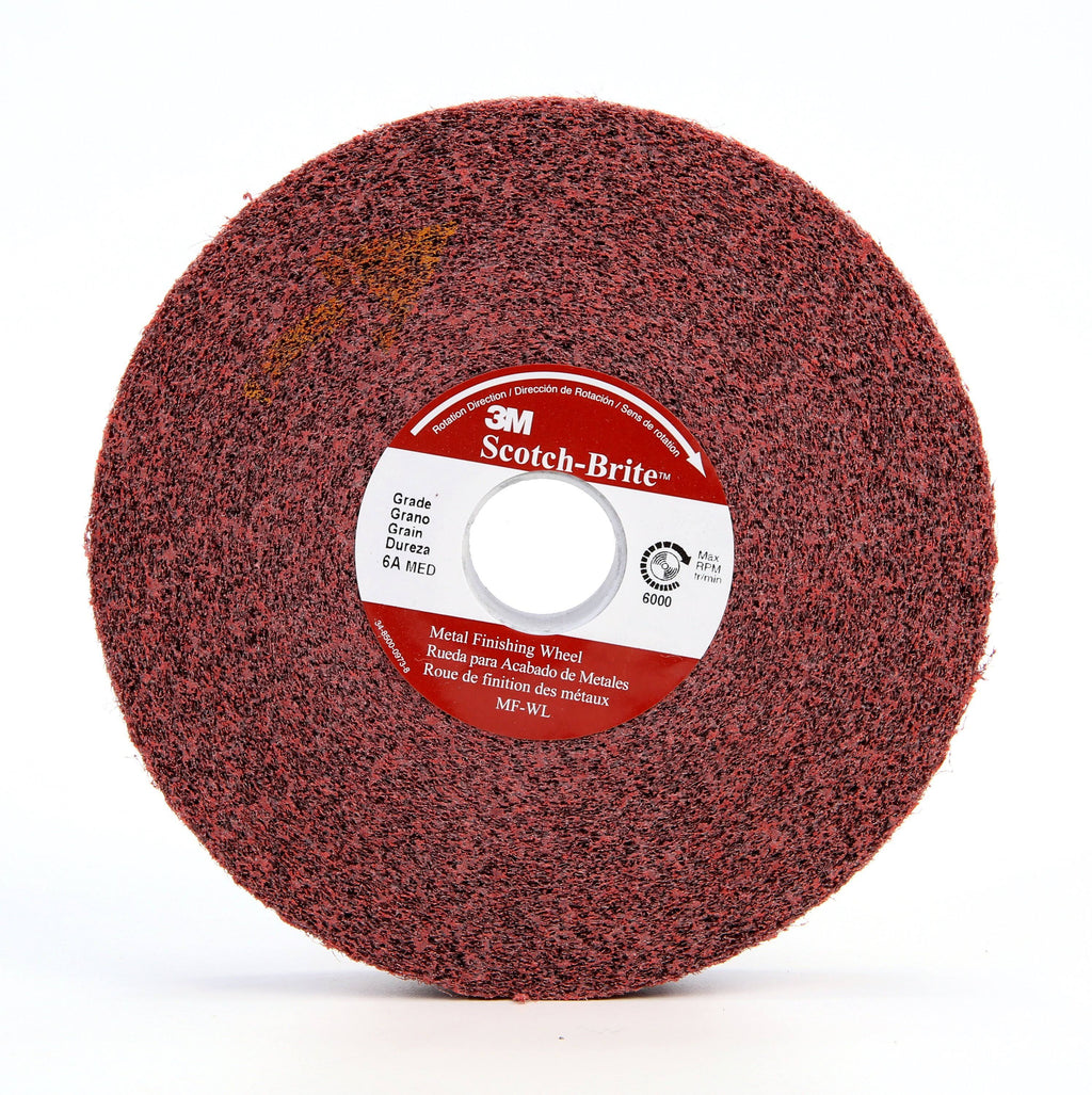 Metal Finishing Wheel, 12 in x 1 in x 5 in S106783