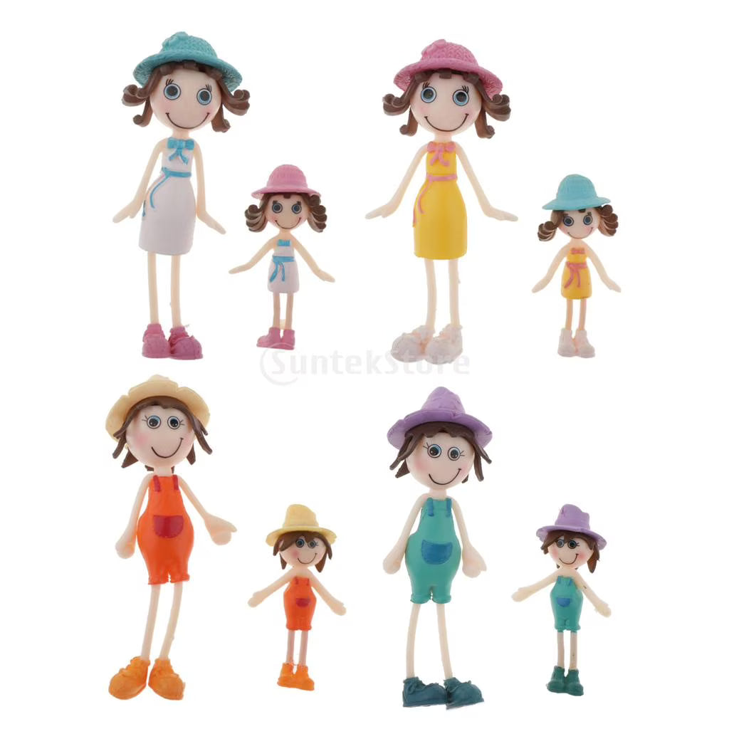 1/12 Dollhouse Mini Dolls Figures E1969
