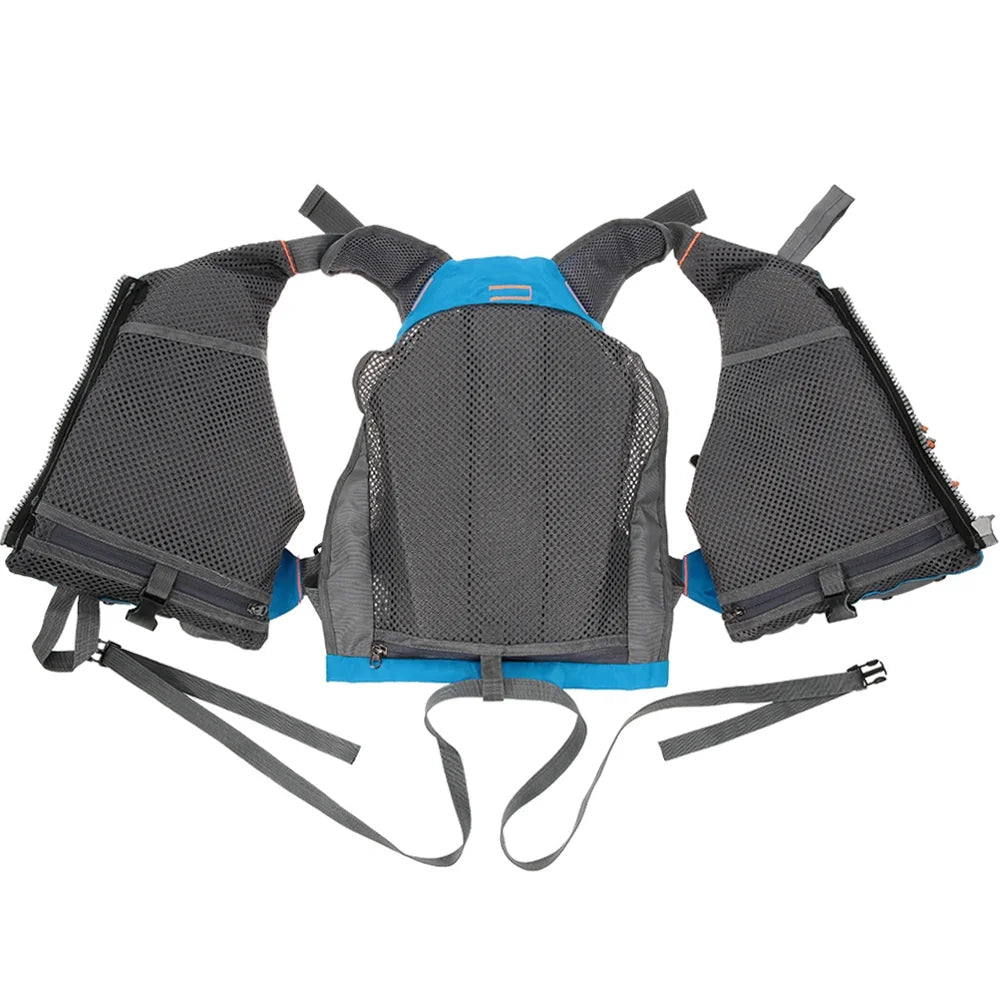 Outdoor Padded Fishing Life Jacket Swimming Sailing Waistcoat Floatation Device A56722