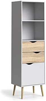 2 Piece Furniture Set with Bookcase and Writing Desk O2221