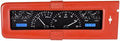 Analog Dash Gauges System Black Alloy J1544