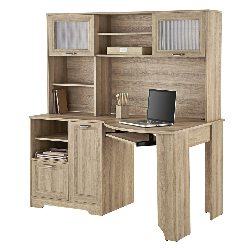 Blonde Ash Corner Desk E47893
