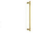 Brass Appliance Pull 12 inch Center-to-Center Satin Brass S68379