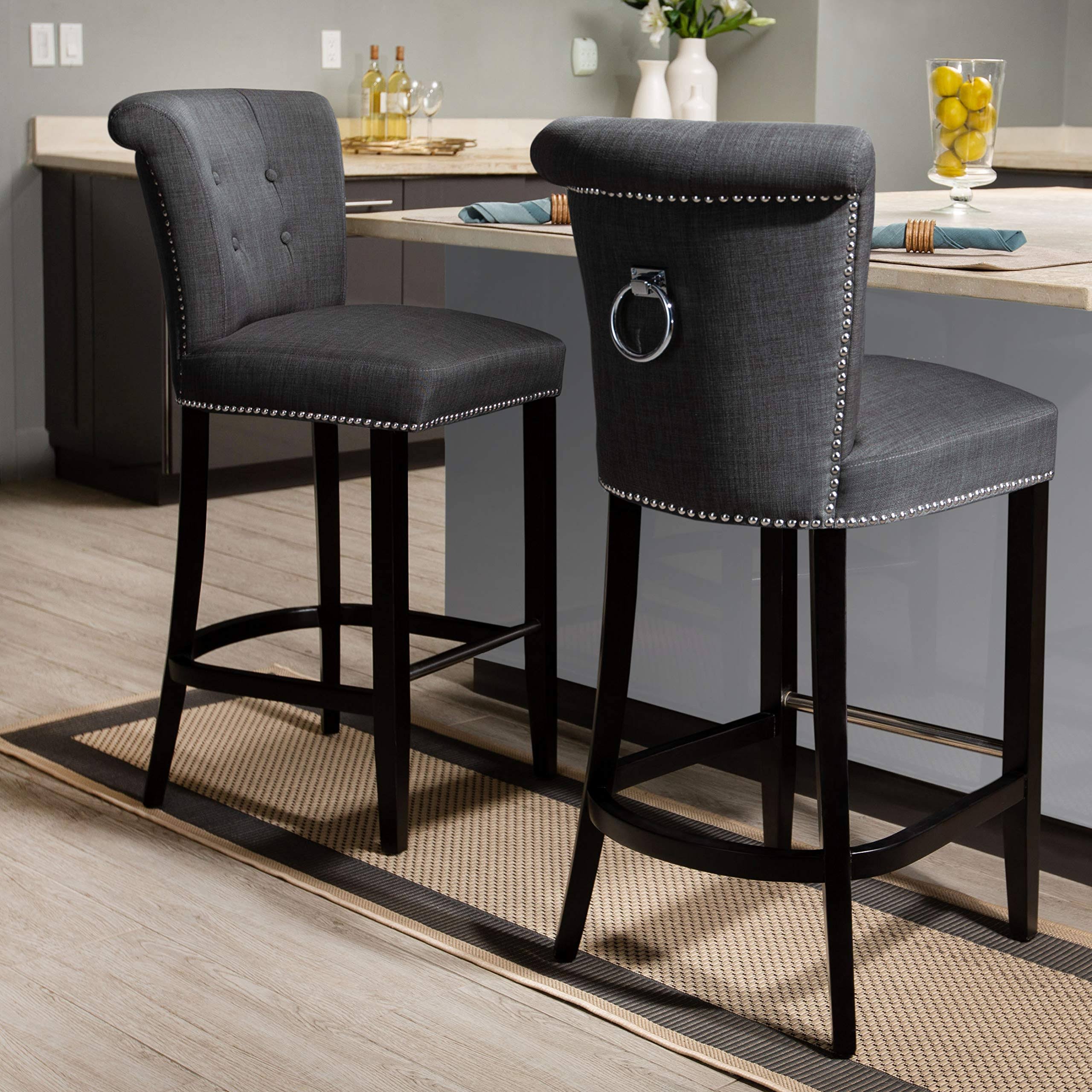 Charcoal Ring Bar Stool M389391