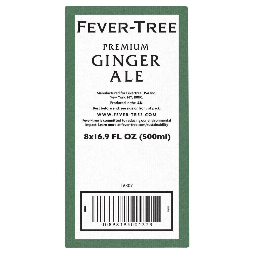 Ginger Ale, 16.9 fl oz, 8 Bottles R372026