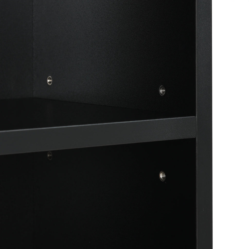 8-Tier Tall Narrow Bookcase with Adjustable Shelves M6941