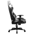 White Ergonomic Foam Gaming Chair with Adjustable Head and Lumbar Support H1233