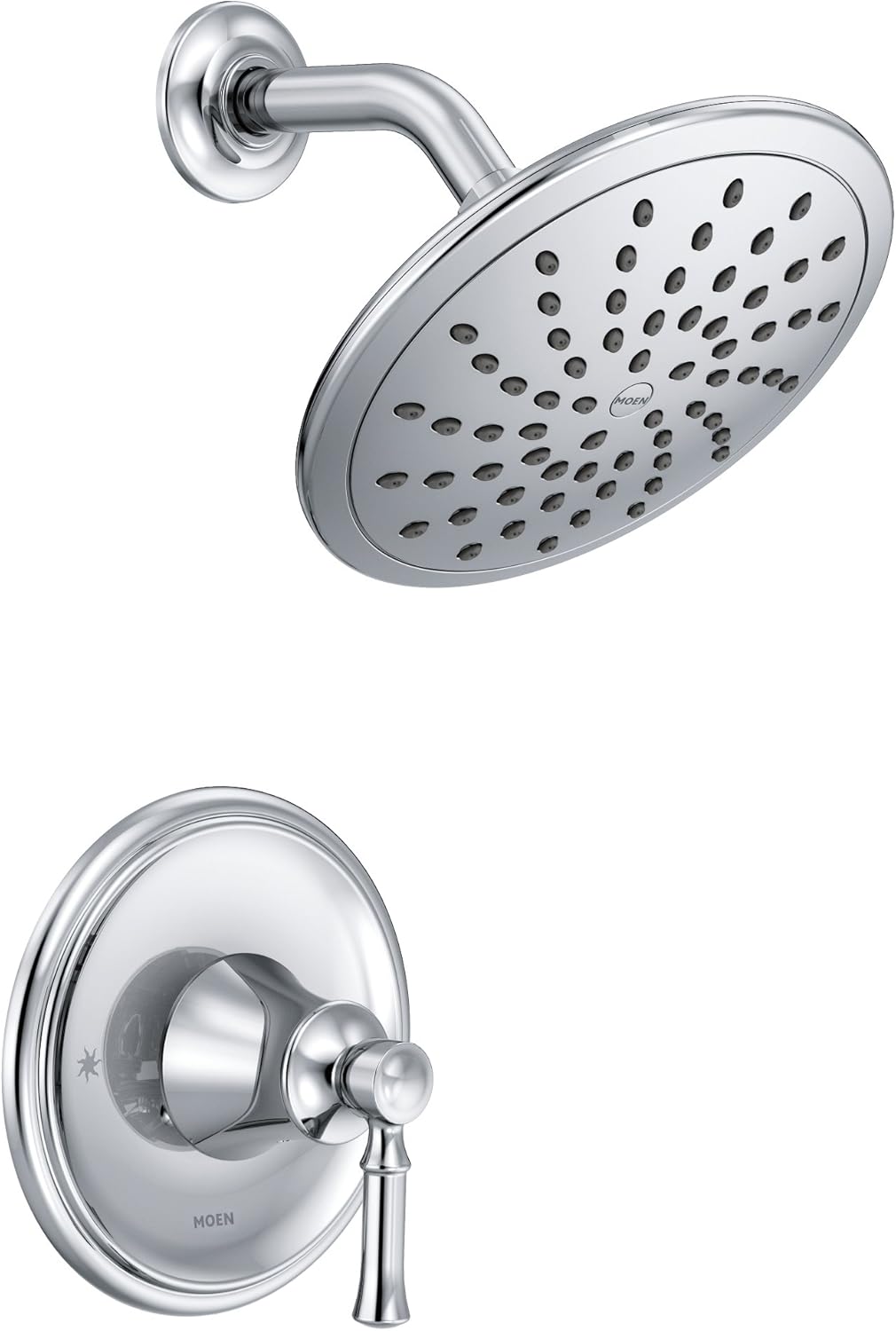 Chrome Shower Only System with Rainshower Showerhead K78673