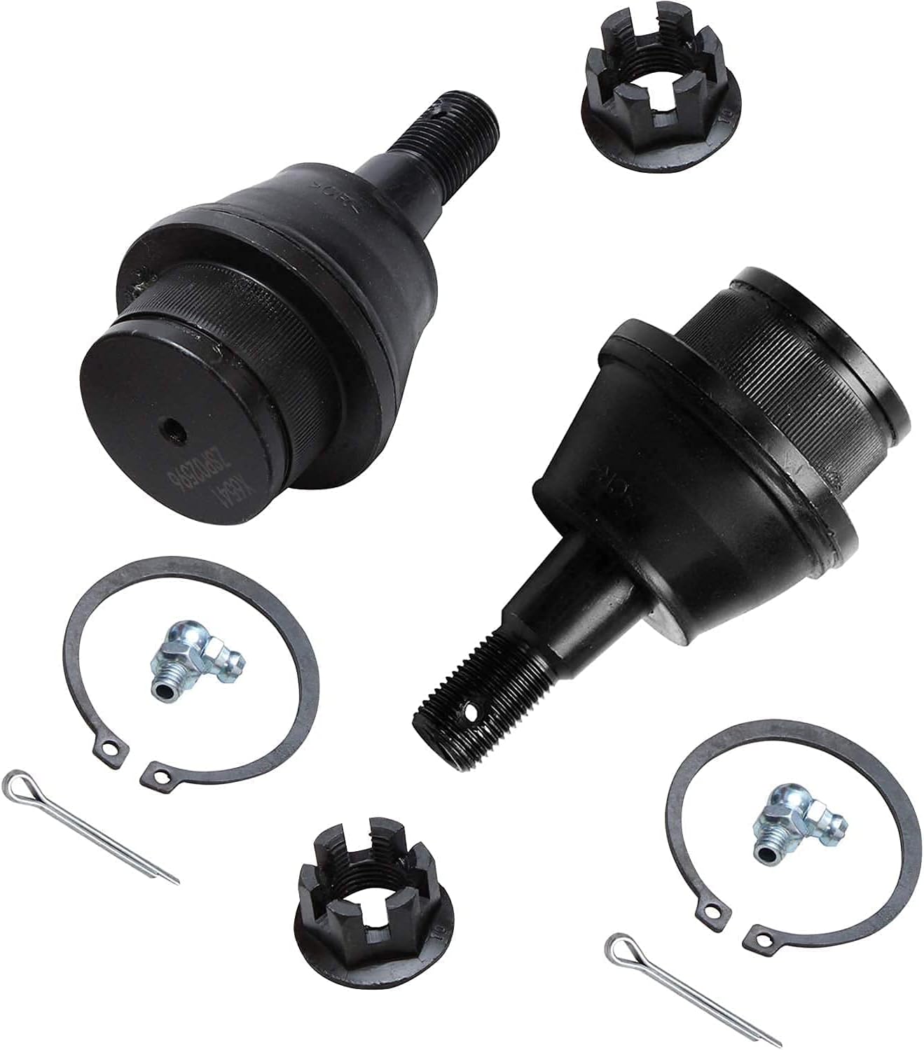 Front Upper Steel Control Arms Lower Ball Joints 4pc Set C40675