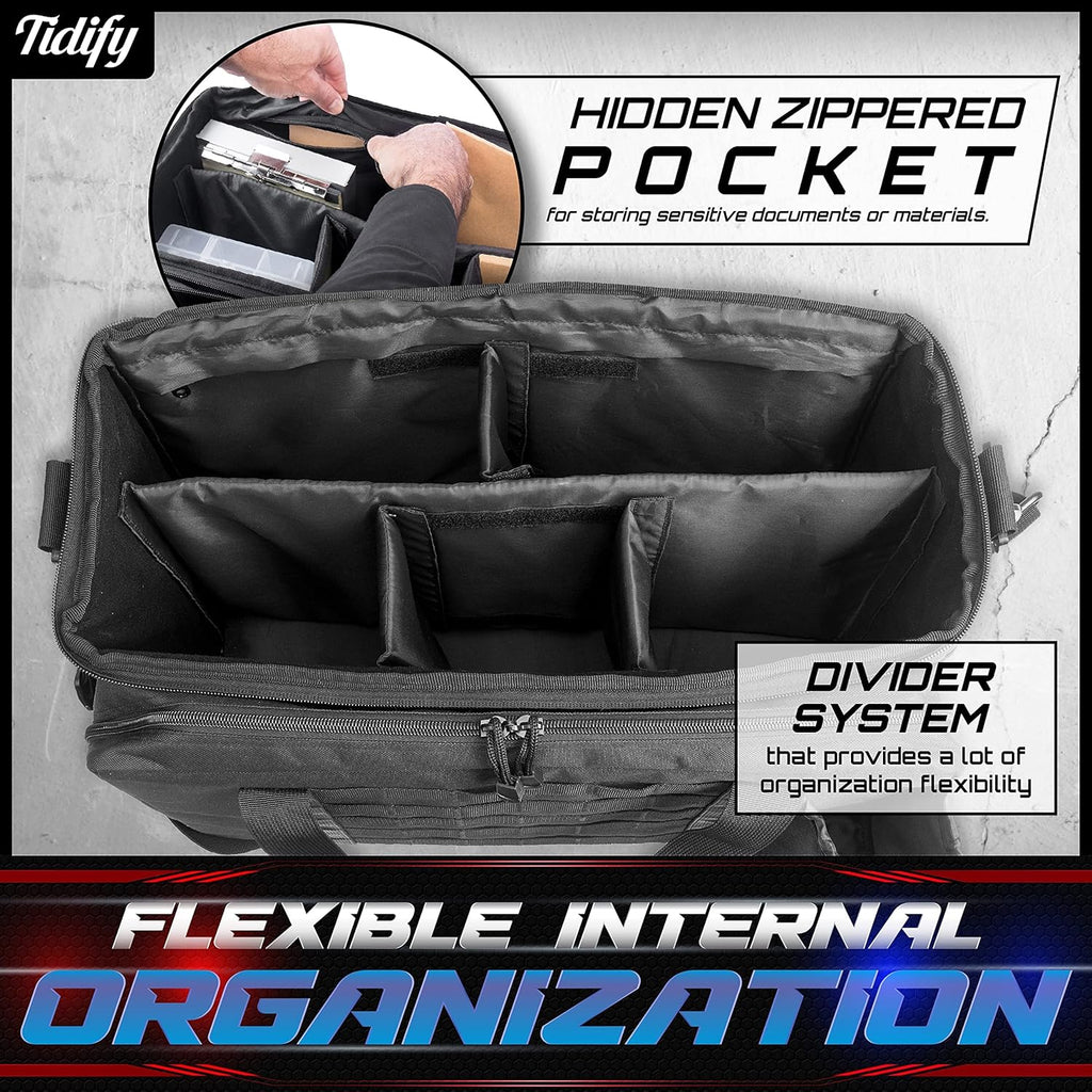 Tactical Bag Car Seat Organizer with Laptop Storage S245674
