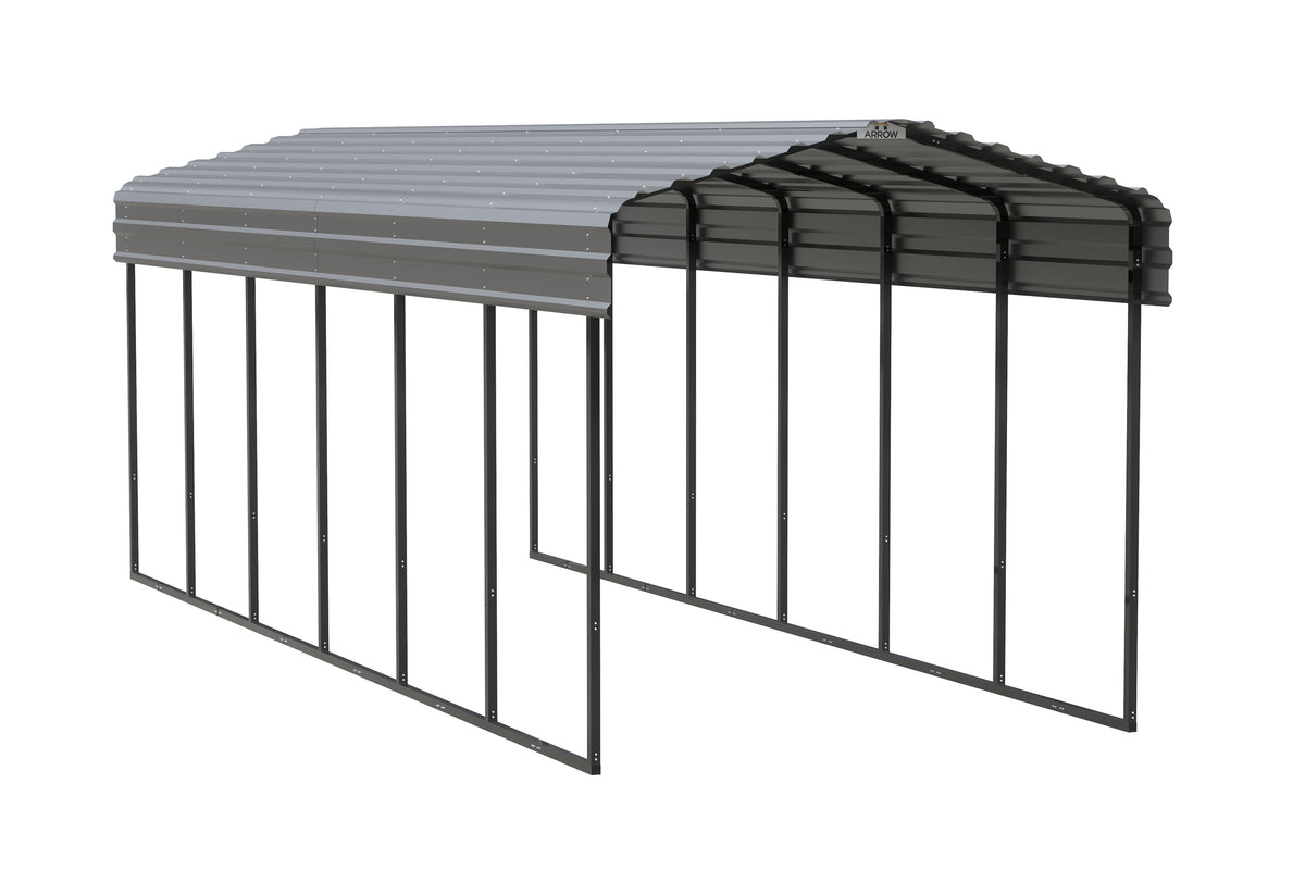 Charcoal Carport J10597