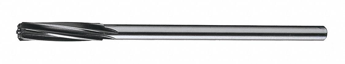 High Speed Steel Chucking Reamer, 21/32 in Q153