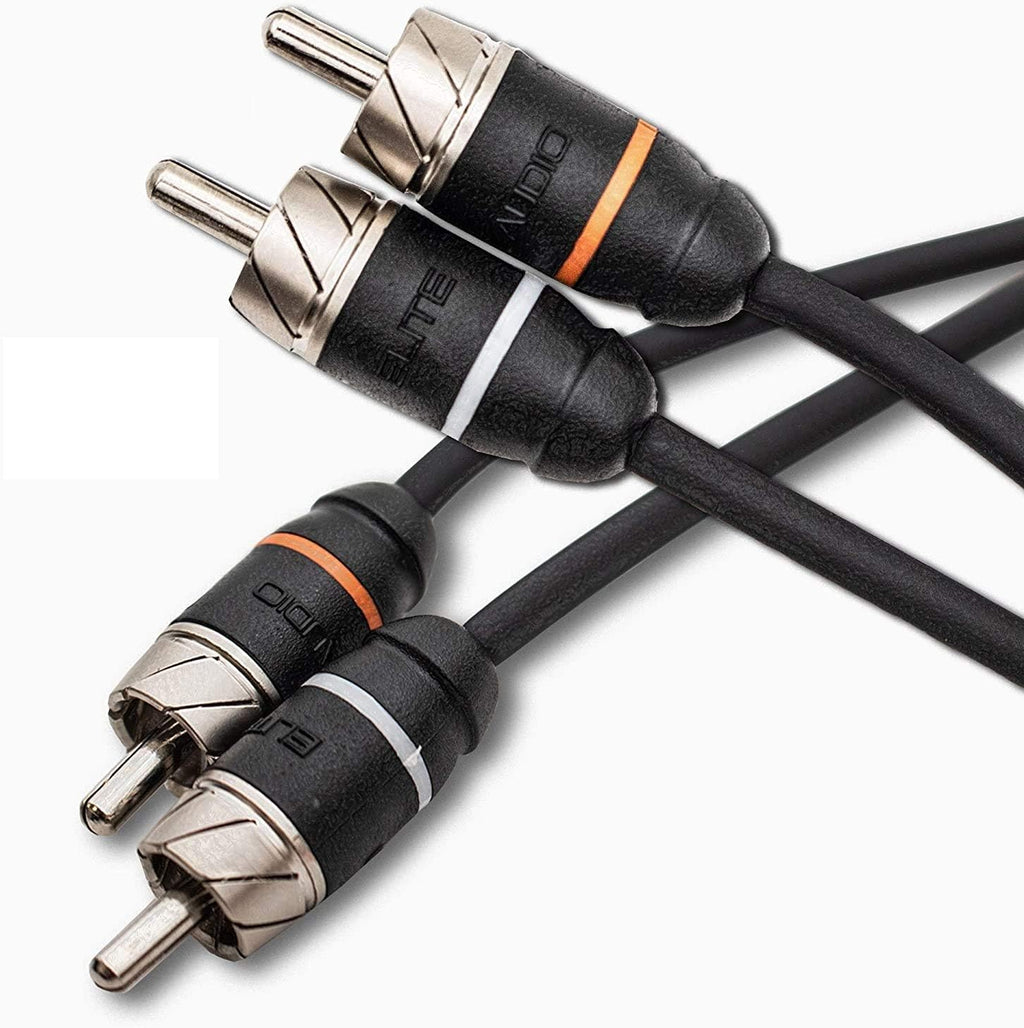 6 Channel 15' RCA Male to RCA Male Stereo Cable H9731