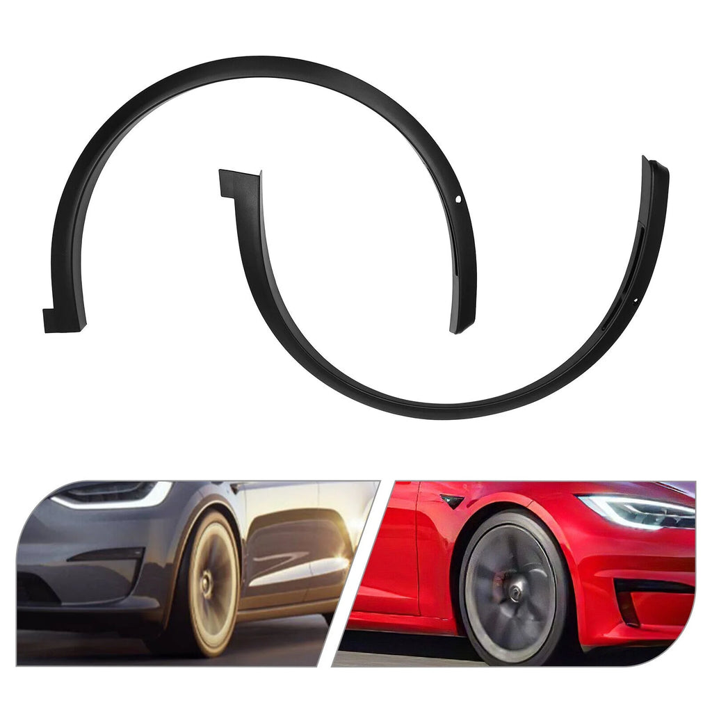 Black Fender Wheel Flare Molding S4934