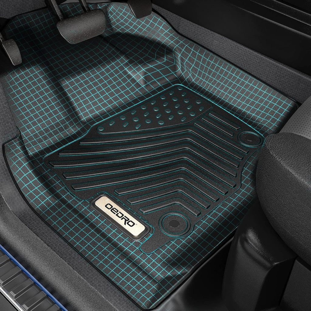 Black TPE Floor Liners Set D90875