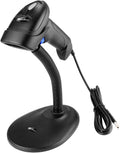 Wired 1D 2D Handheld USB Barcode Scanner with Stand, Pack of 2 Z2460