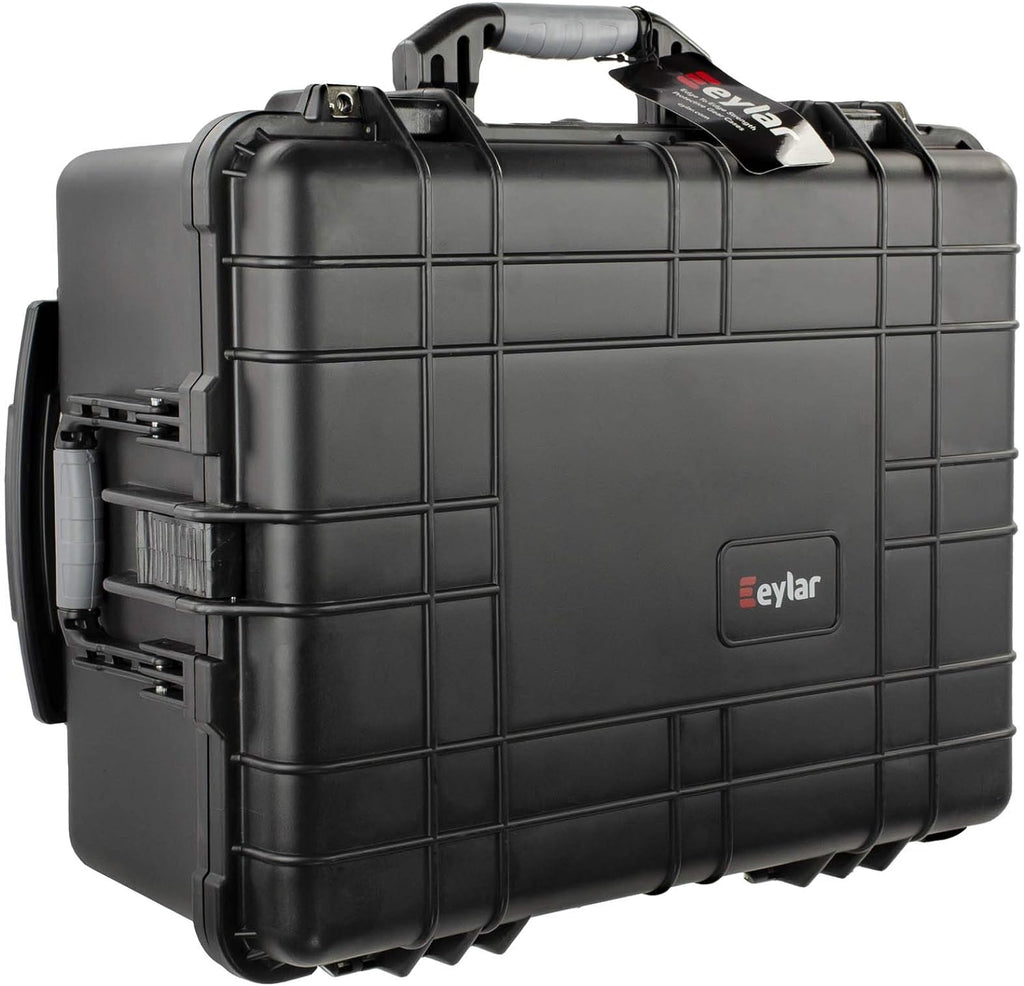 Large 22.06 Protective Hard Camera Case with Foam (Black) L14420