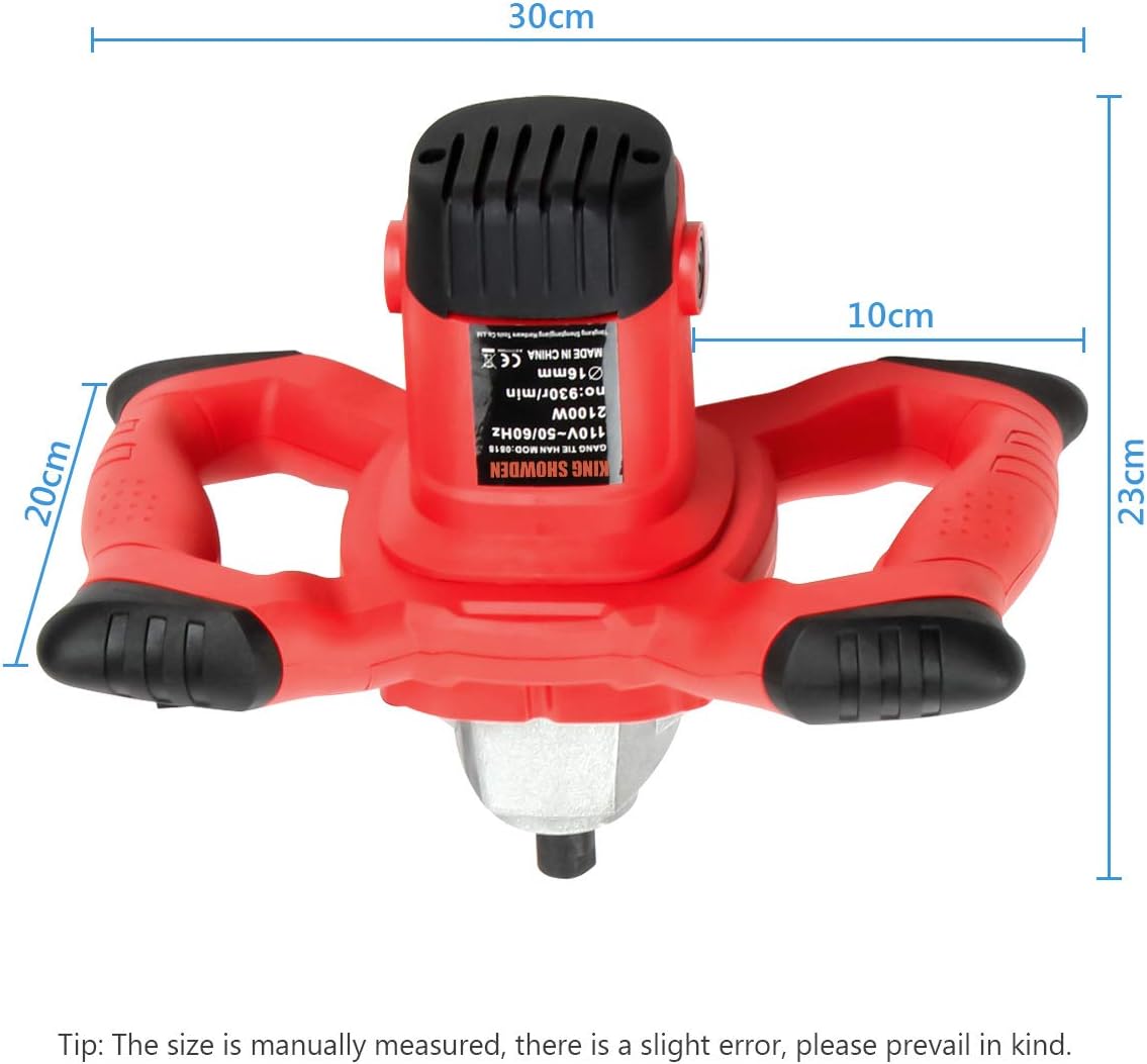2100W Electric Mortar Mixer, 6-Speed, Pack of 2 Z720