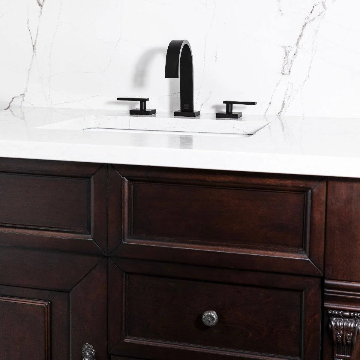 Matte Black Bath Faucet P28240