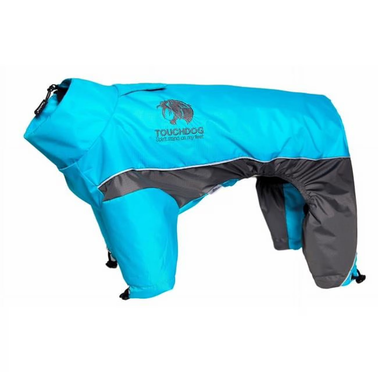 Blue 3M Reflective Dog Jacket V590