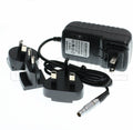2 Pin to AC Power Supply Cable with US EU Plugs, Pack of 2 V92271
