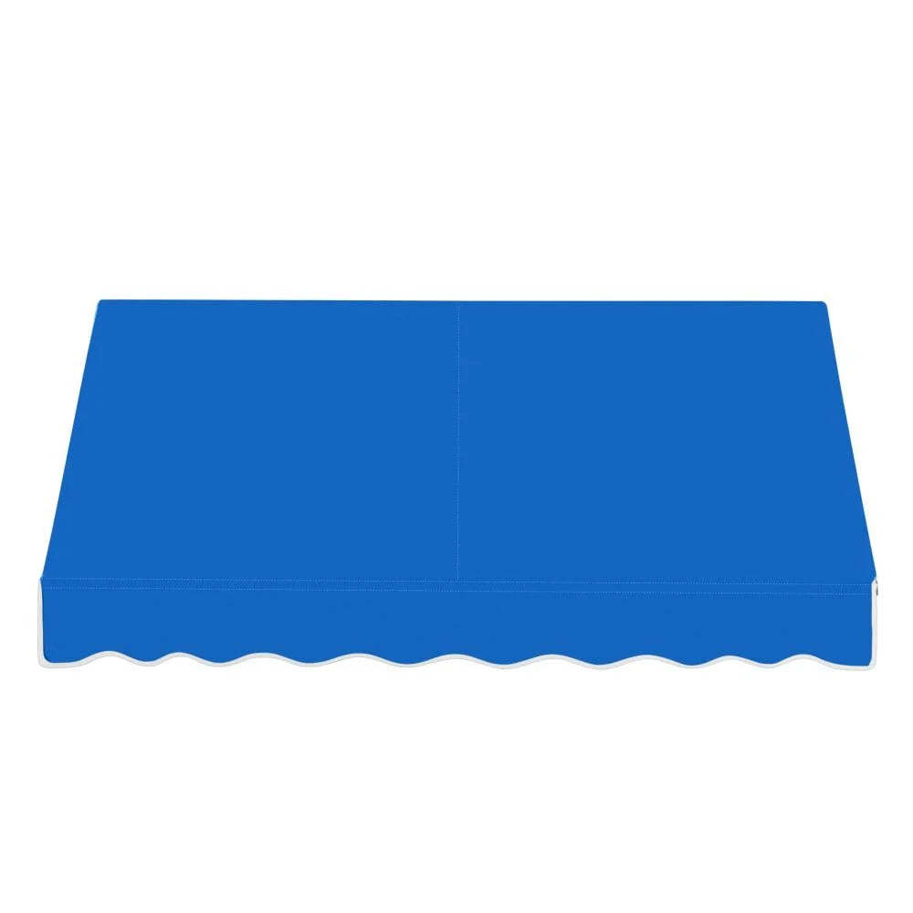 6.375 ft Bright Blue Acrylic Fixed Awning N247876