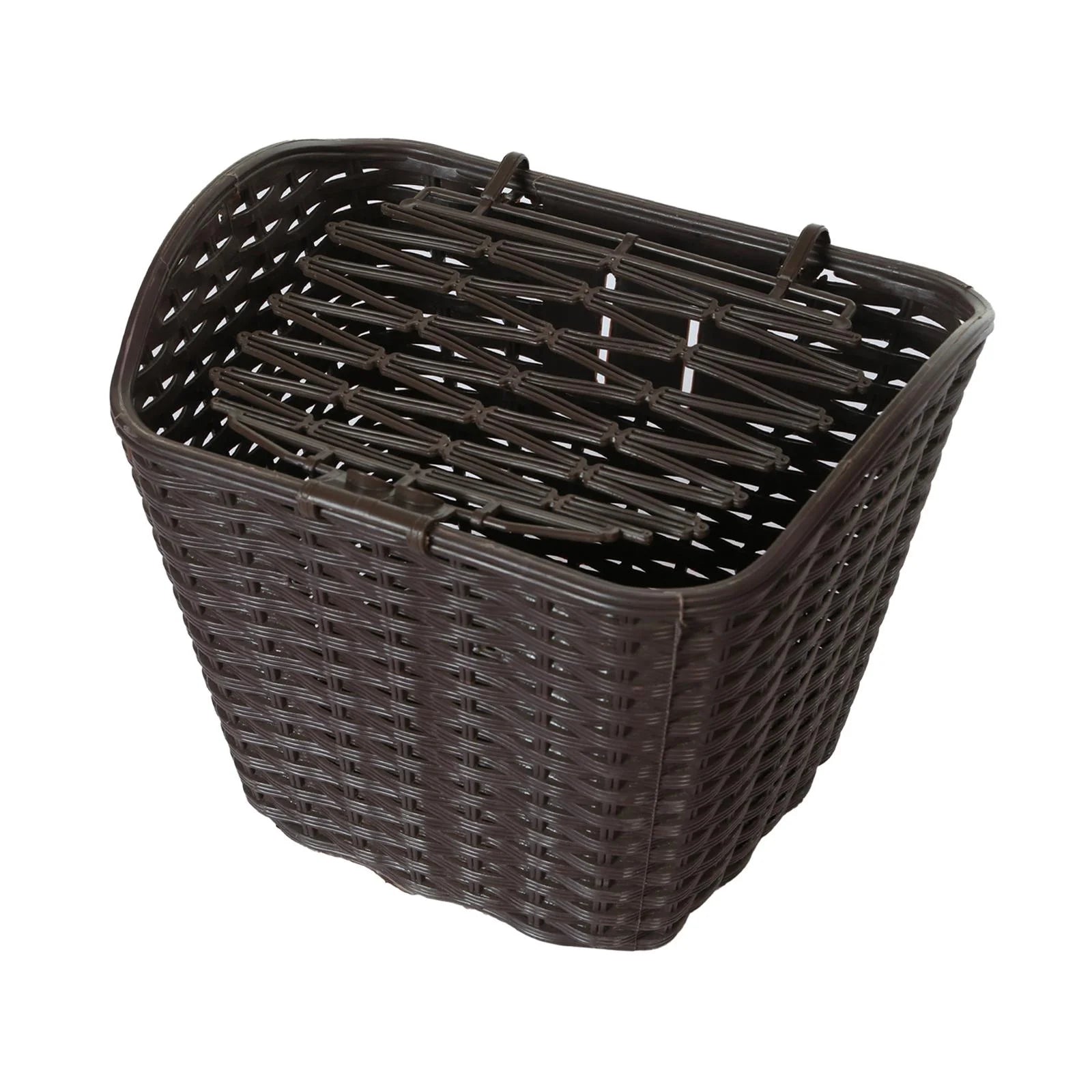 Khaki Bike Basket with Cover S5985