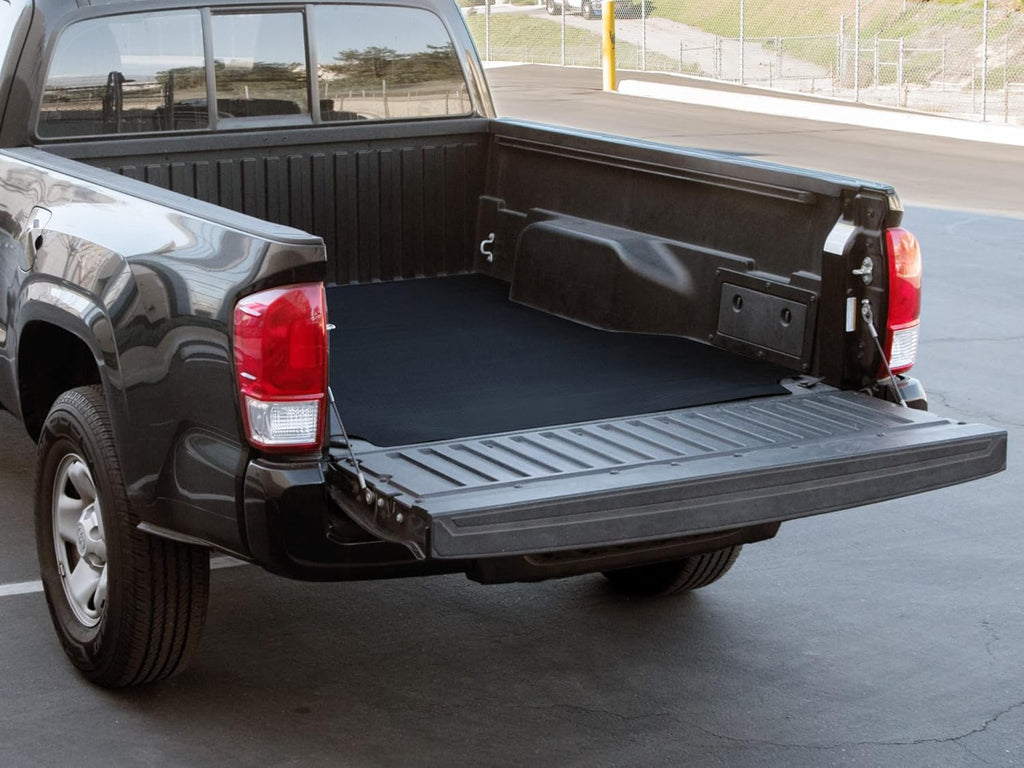Black Rubber Truck Bed Mat for Toyota Tundra 8 Feet Long Bed N686