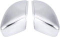 Matte Chrome Rearview Mirror Cover Trim Pair B442959