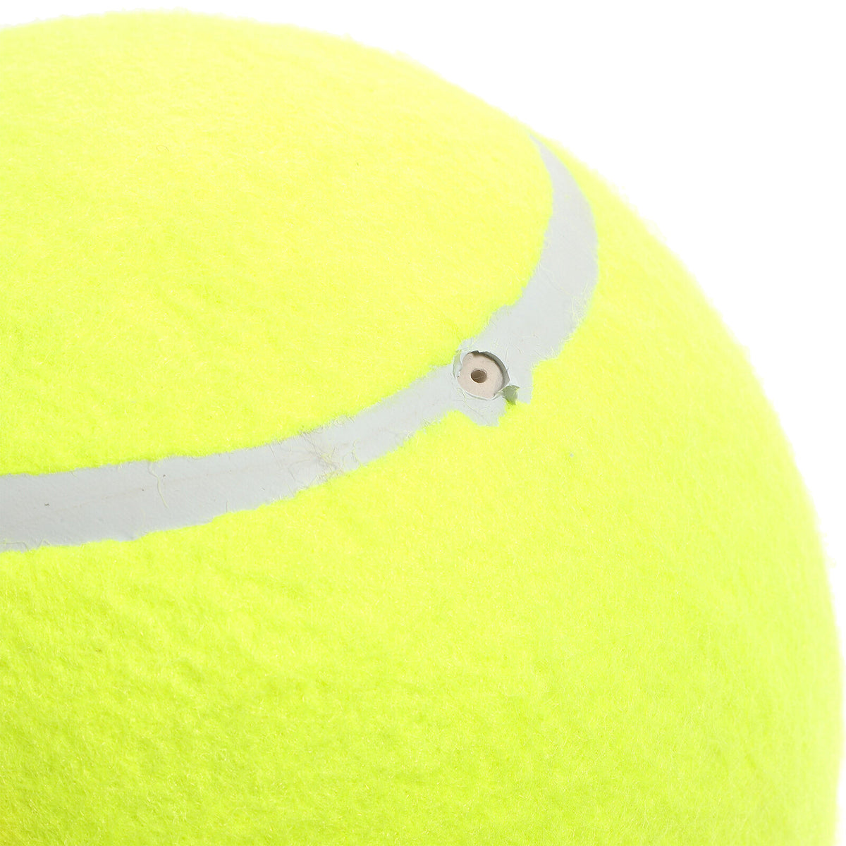 20cm Inflatable Flannel Tennis Ball Yellow Z655098