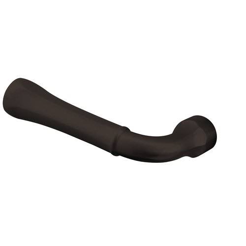 Satin Brass and Brown Single Left Hand Estate Lever R54623