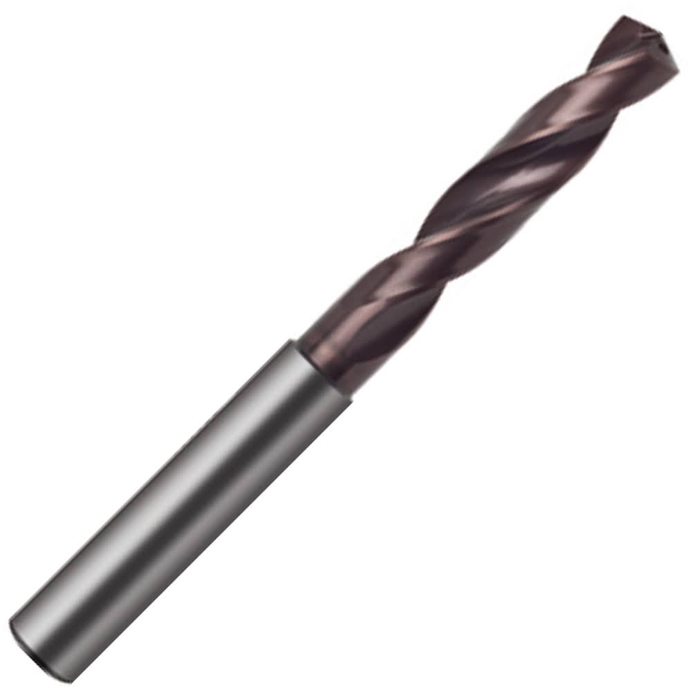 Carbide Coolant Fed Drill with Reinforced Straight Shank R965