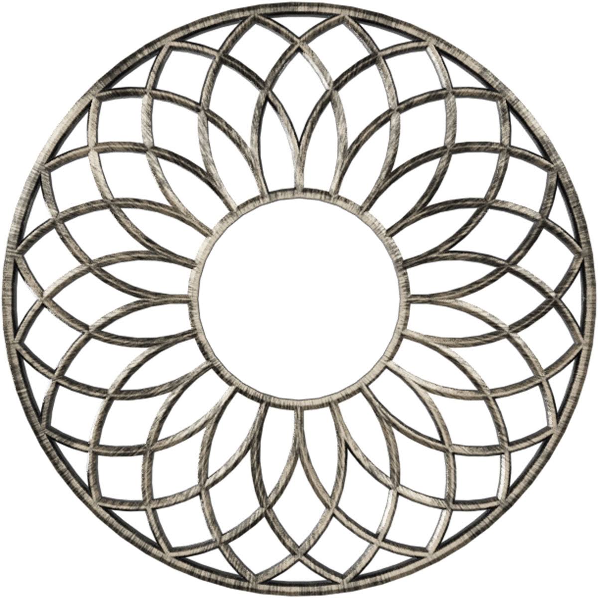 40x22OD x 13 5/8x22ID x 1x22P PVC Pierced Ceiling Medallion Q5072