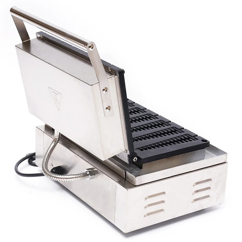 6 Stick 1550W Nonstick Electric Waffle Maker Machine Q480