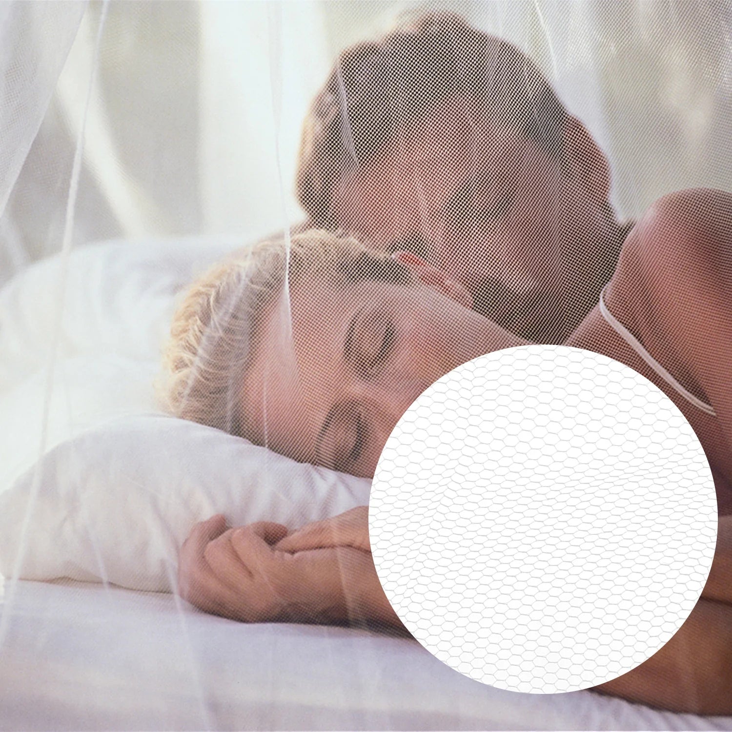 White Camping Mosquito Net R550612