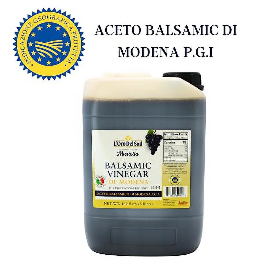 Aged Balsamic Vinegar of Modena, IGP Certified, 5 liters (169 fl oz) B82429