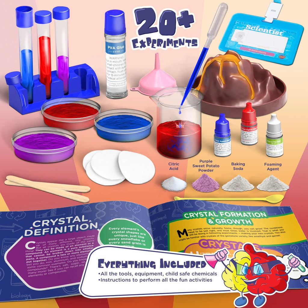 Science Kit for Kids, 21 Science Experiments R281