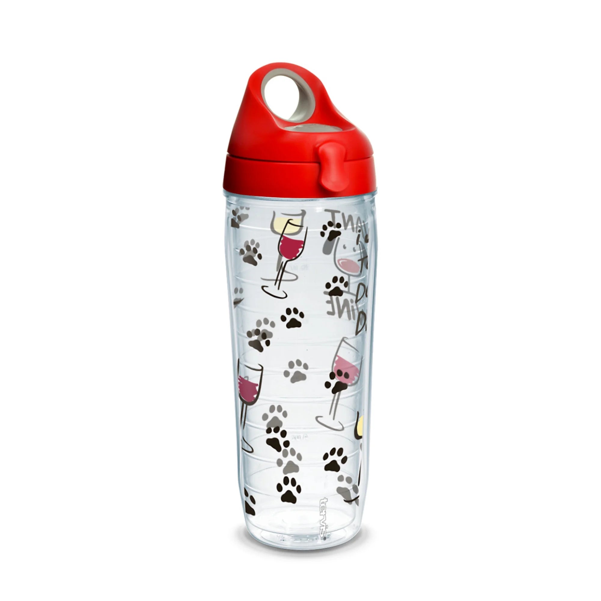 24 oz Water Bottle with Lid, 2 Pack H67564