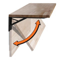 Birch Butcher Block Bar Countertop in Clear UV Stain E34605