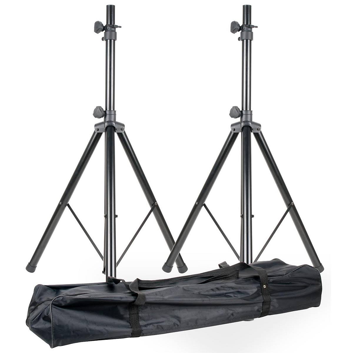 Accu Speaker Stands with Carry Bag (Pair) Z6428