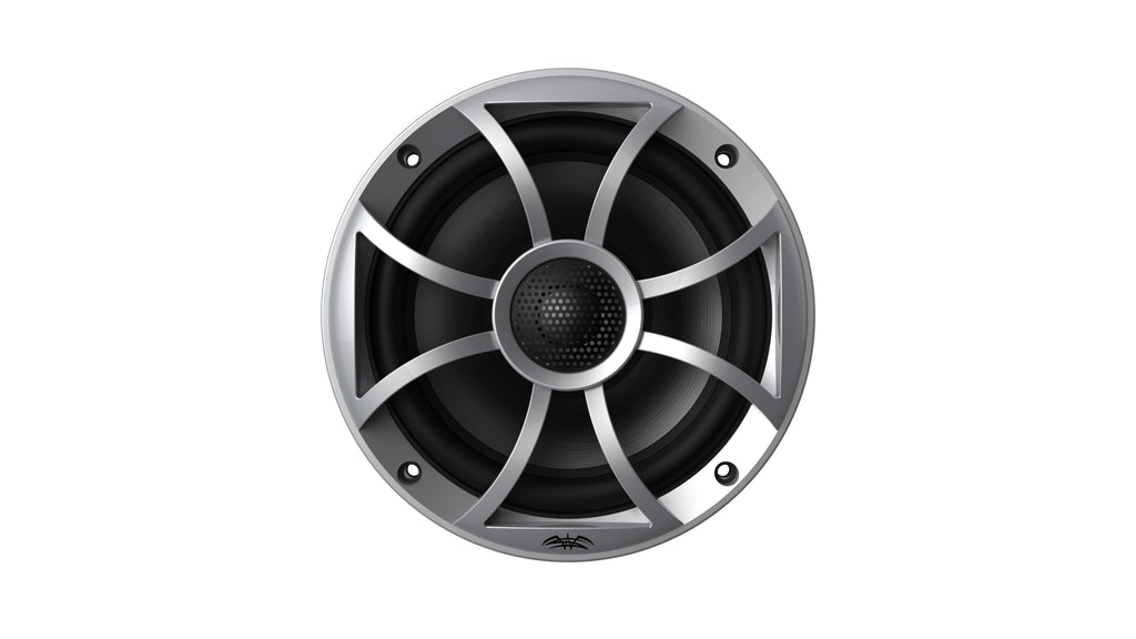 Marine AM/FM/BT Stereo with 1 Pair 6.5" RGB Marine Coaxial Speakers M9244