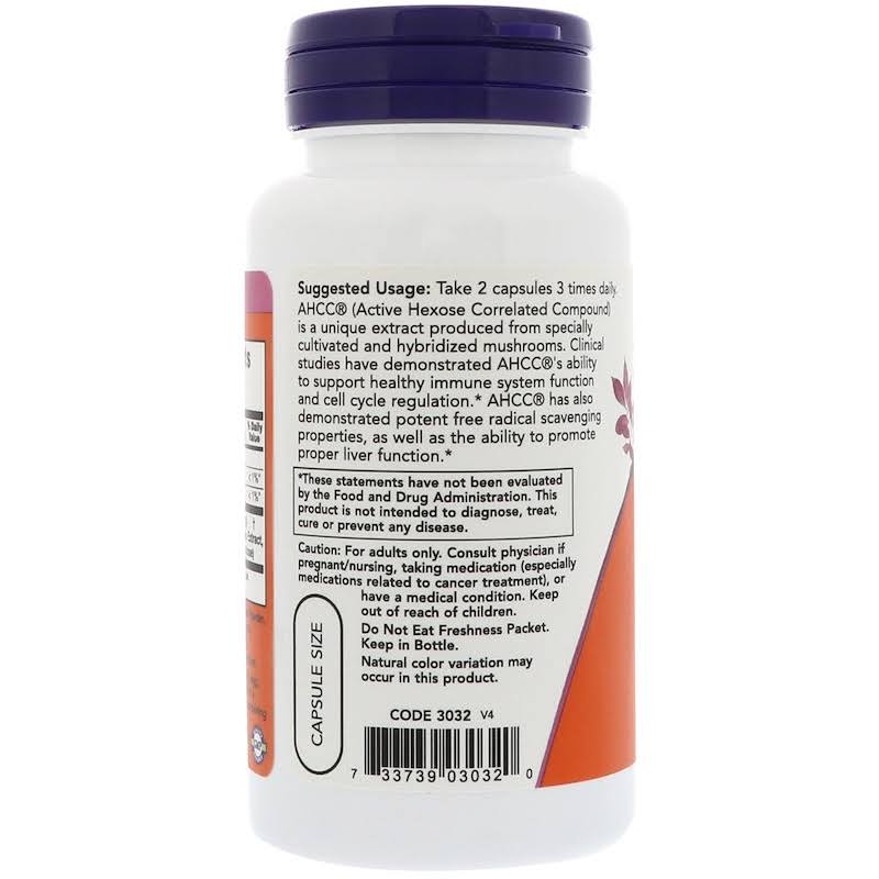 AHCC 500 mg 60 Vcaps F568093