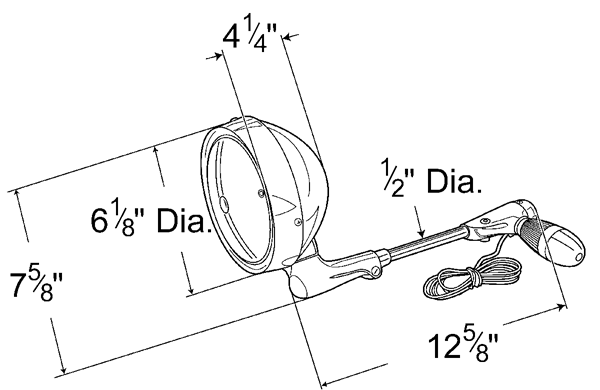 Hand Adjustable Spot Lamp B945788