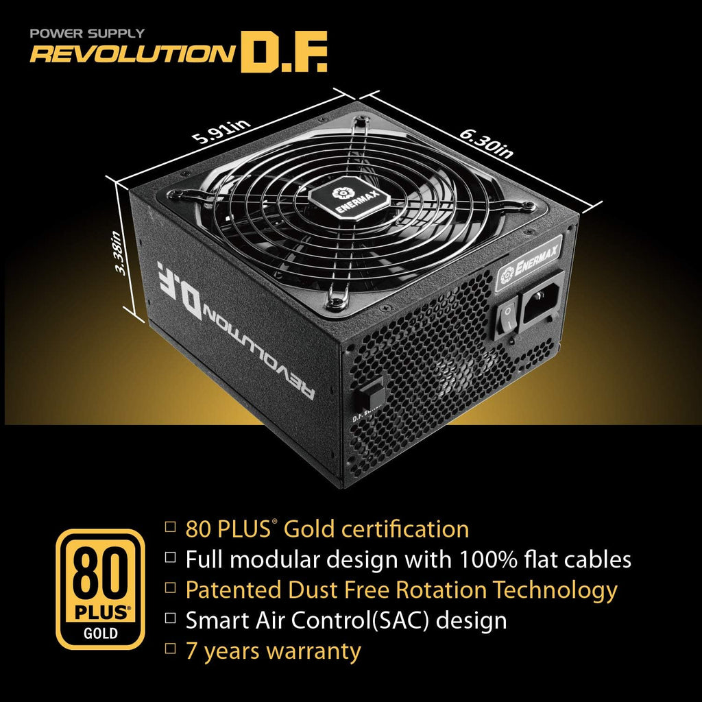 750W 80 Plus Gold Full-Modular ATX Power Supply O2874
