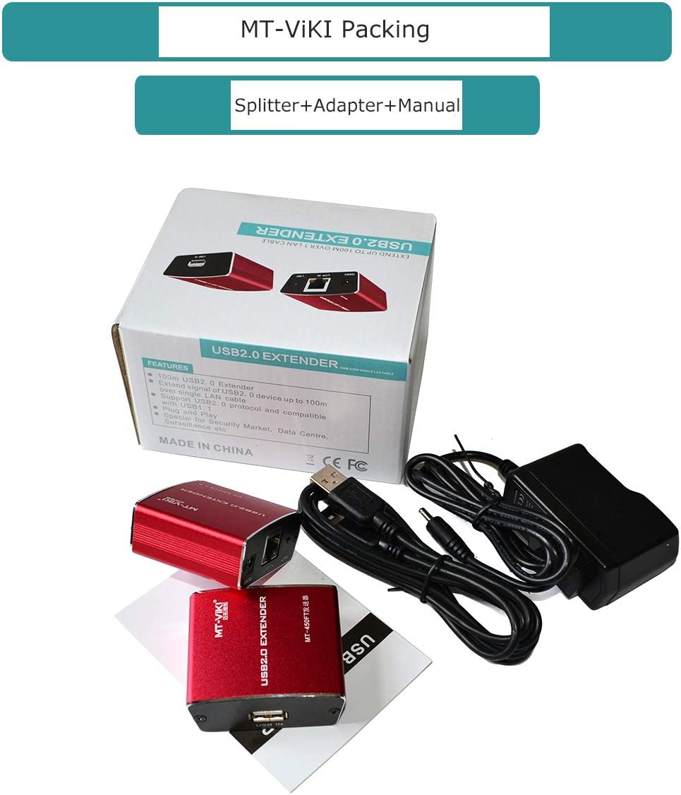 USB Extender over Cat5e or Cat6 328ft N10073