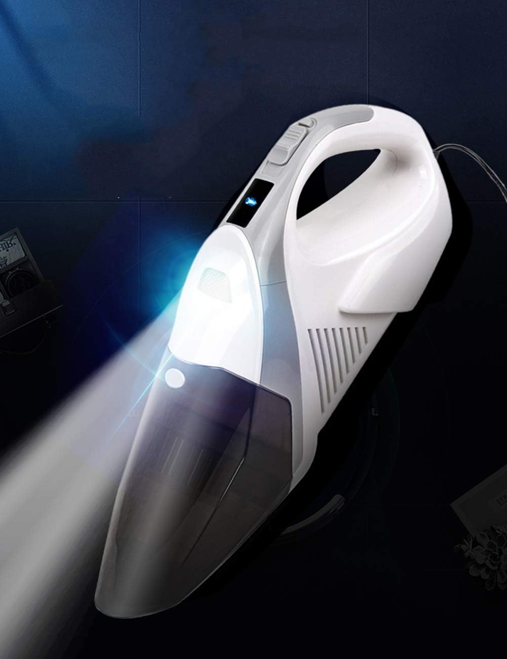 Cordless Handheld Vacuum Cleaner LED Light 100W Cyclonic Suction Wet/Dry Vacuum B228285