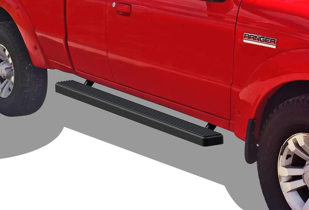 Black 4 Running Board Side Step L16566