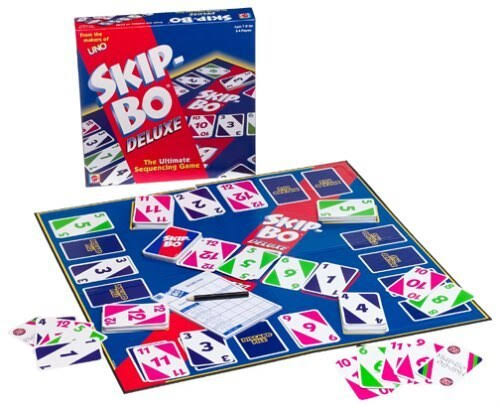 Skip-Bo Deluxe Card Game U2829