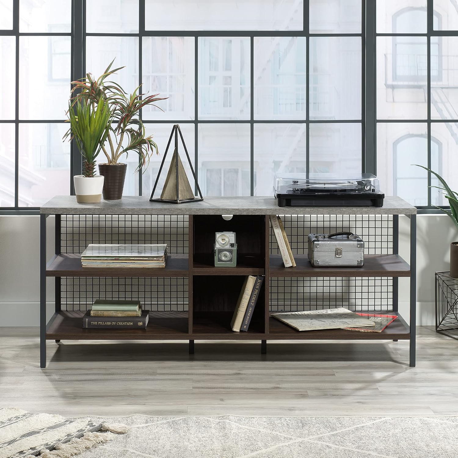 Rich Walnut Finish Credenza N29999